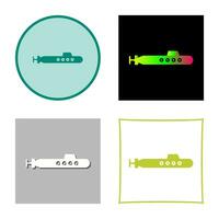 Submarine Vector Icon