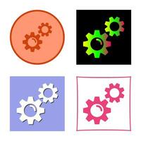 Gears Vector Icon