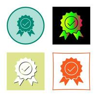 Unique Quality Control Vector Icon