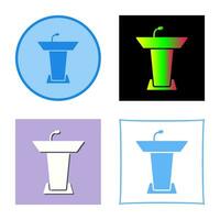 Podium Vector Icon