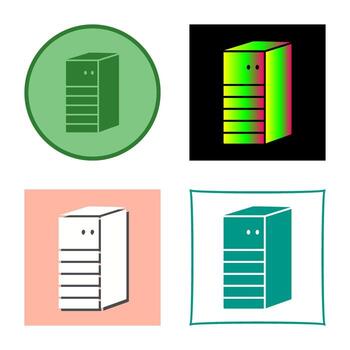 Server Network Vector Icon