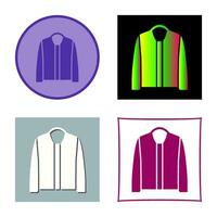 icono de vector de chaqueta