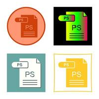 PS Vector Icon