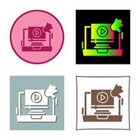 Video Marketing Vector Icon