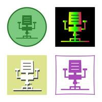 Desk Chair Vector Icon