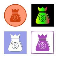 Money Bag Vector Icon