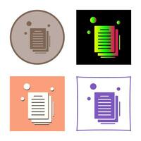 Document Vector Icon