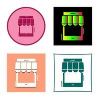 Online Shop Vector Icon