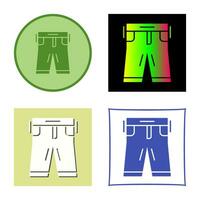 icono de vector de pantalones