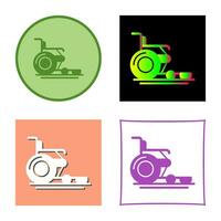 Wheel Chair Vector Icon