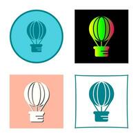 Hot Air Balloon Vector Icon