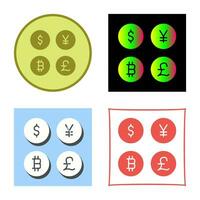 Currency Symbols Vector Icon