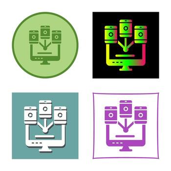 Computer Networks Vector Icon