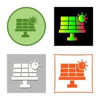 Solar Energy Vector Icon