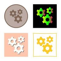 Gears Vector Icon