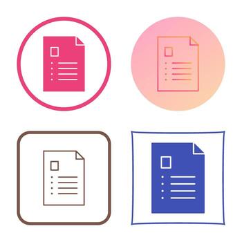 icono de vector de análisis único