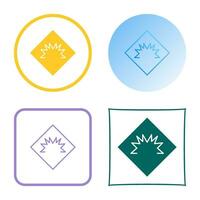 Danger of Welding Flash Vector Icon