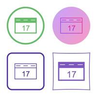 Unique Event Management Vector Icon
