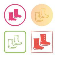 Unique Boots Vector Icon