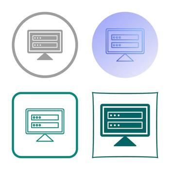 icono de vector de datos corruptos