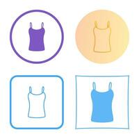 Ladies Vest Vector Icon