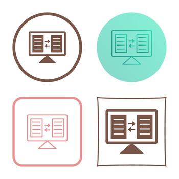 File Sharing Vector Icon