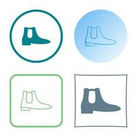 Men's Boots Vector Icon