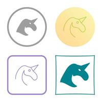 Unicorn Vector Icon