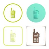 Walkie Talkie Vector Icon