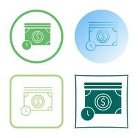 Time is Money Vector Icon