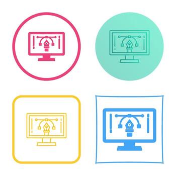 Elearning Vector Icon