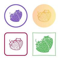 Strawberry Vector Icon