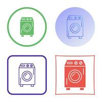 Washing Machine Vector Icon