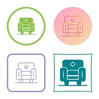 Armchair Vector Icon