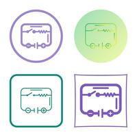 Electrical Circuit Vector Icon