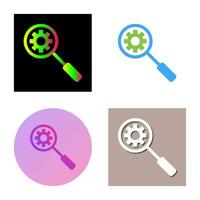 Unique Search Engine Optimizati Vector Icon