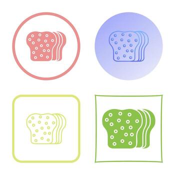 icono de vector de pan