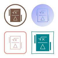 Formula Vector Icon