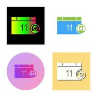 Unique Event Management Vector Icon