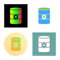 Unique Database Management Vector Icon