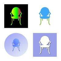 Ancient Chair Vector Icon