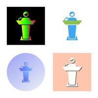 Elected Candidate Vector Icon