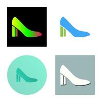 icono de vector de tacones