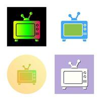 icono de vector de television