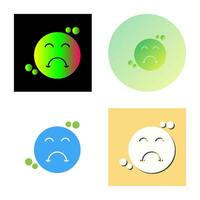 Upset Vector Icon