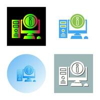 Computer Vector Icon