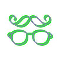 icono de vector de estilo hipster