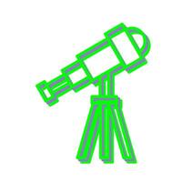 Telescope Vector Icon