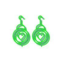 Earrings Vector Icon