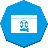 Unique Web Support Vector Icon